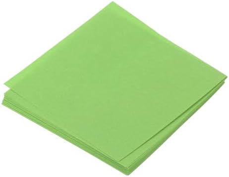 MECCANIXITY 25 Sheet Origami Paper Double Sided Green 2x2 Inch Square Sheet for Art Craft Project, Beginners, Gifts Decor by MECCANIXITY