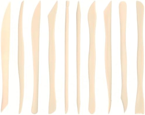 Ferrochef 10 Set 100 Pcs Clay Tools, Plastic Sculpting Tools, Classic Style by Ferrochef