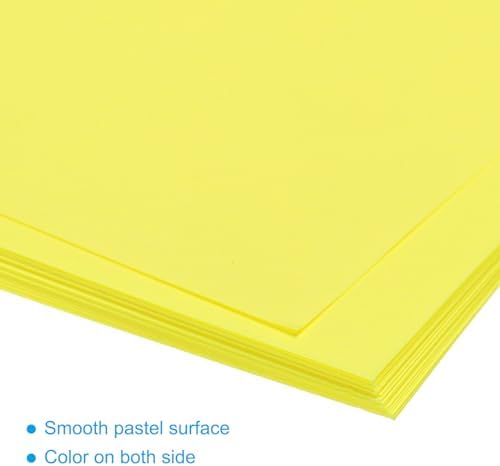MECCANIXITY 25 Sheet Origami Paper Double Sided Fluorescent Yellow 5.5x5.5 Inch Square Sheet for Art Craft Project, Beginners, Gifts Decor - Image 4
