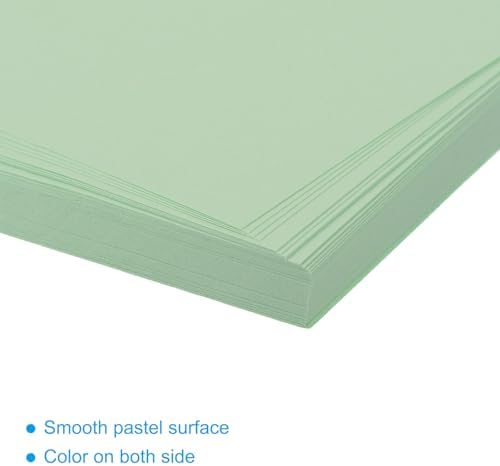 MECCANIXITY 100 Sheet Origami Paper Double Sided Light Green 2x2 Inch Square Sheet for Art Craft Project, Beginners, Gifts Decor - Image 4