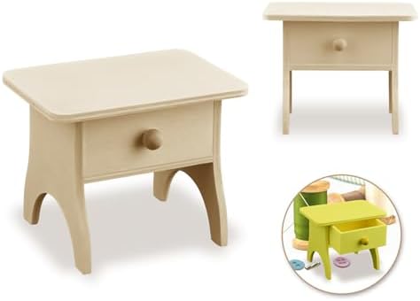 Multicraft Mini DIY Desk Drawer Wood Craft, 4.2-inch Height by Forever+in+Time