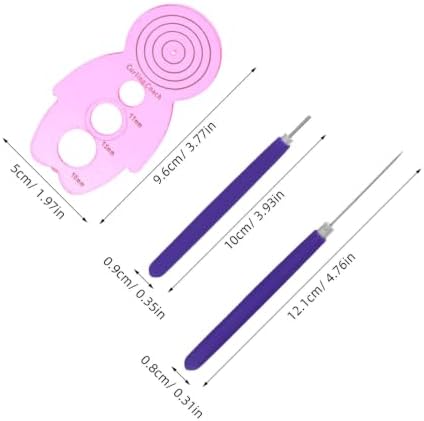 12pcs Quilling Tools Set for Beginners and Adults, Paper Craft Kit - Image 2