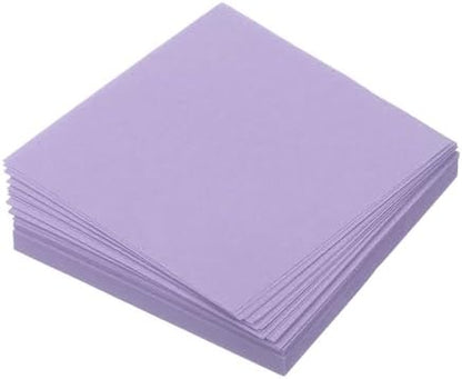 MECCANIXITY 100 Sheet Origami Paper Double Sided Light Purple 2x2 Inch Square Sheet for Art Craft Project, Beginners, Gifts Decor by MECCANIXITY