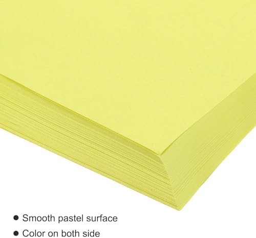 MECCANIXITY 100 Sheet Origami Paper Double Sided Dark Yellow 11.7 x 8.3 Inch Square Sheet for Art Craft Project, Beginners, Gifts Decor - Image 4