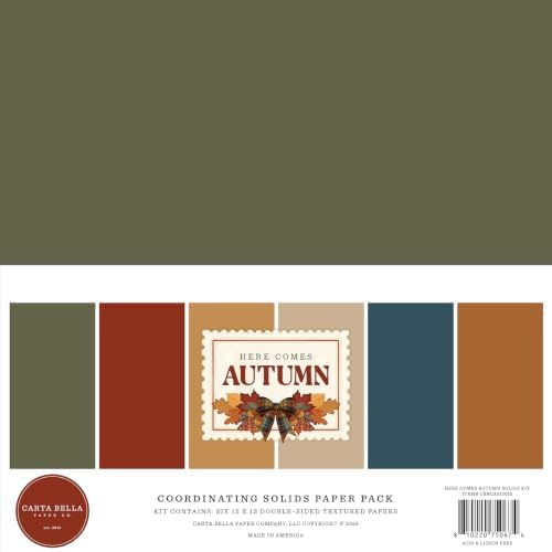Carta Bella Here Comes Autumn Solids Kit by Unknown