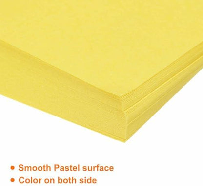 MECCANIXITY 75 Sheet Origami Paper Double Sided 6x6" Fluorescent Yellow - Image 4