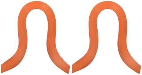 PATIKIL 240pcs Quilling Strips Paper, 3mm x 39cm Orange Red by PATIKIL