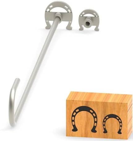Branding Iron for Wood, Leather Branding Stamp 2Pcs Set (006#) by PKPKAUT