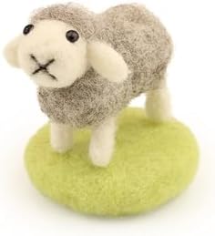 Wizardi Beginner Needle Felting Kit for Adults - Tiny Sheep. Animal Felting Kit 6.5cm Long. Felting Tools. Wool Felting Supplies. Felt Crafts. Wool Felt. The Makerss by Wizardi