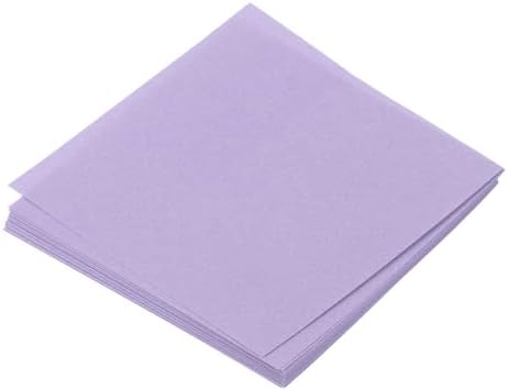MECCANIXITY 25 Sheet Origami Paper Double Sided Light Purple 2x2 Inch Square Sheet for Art Craft Project, Beginners, Gifts Decor by MECCANIXITY