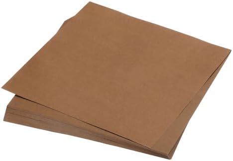 MECCANIXITY 50 Sheets Origami Paper Double Sided Light Brown 6x6 Inch Square Sheet for Art Craft Project, Beginners, Gifts Decor by MECCANIXITY