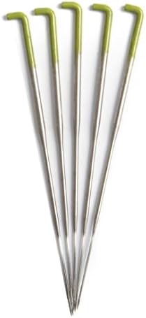 Felting Needles, 40 Gauge Spiral, Groz-Beckert High Carbon Steel, 5 Pack by DesertBreezeDistributing
