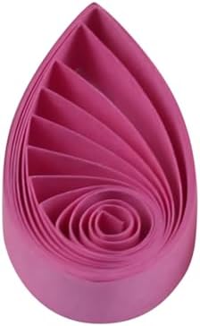 Pestal Pink Tone Quilling Paper Strips 5mm Quilling Strips for Crafts Single Color Origami Paper Strips 0.2inch Paper Filigree Strips (Fuchsia No.18) by ODETOJOY