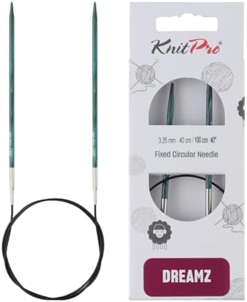KnitPro Dreamz Fixed Circular Needles 40" (100cm) | US Size 3 (3.25mm) by KnitPro