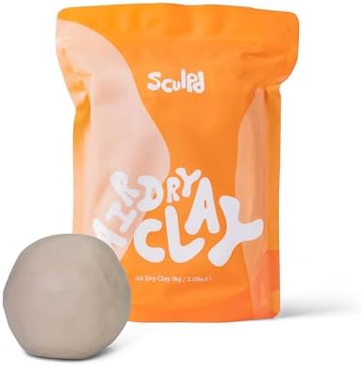 Sculpd Air Dry Clay, Premium Self-Hardening Modeling Clay, 2.2lbs Bag by Sculpd