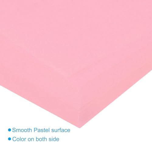 MECCANIXITY 50 Sheets Origami Paper Double Sided 8x8 Inch(20x20cm) Square Sheet for Art Craft Project, Beginners, Gifts Decor, Light Pink - Image 4