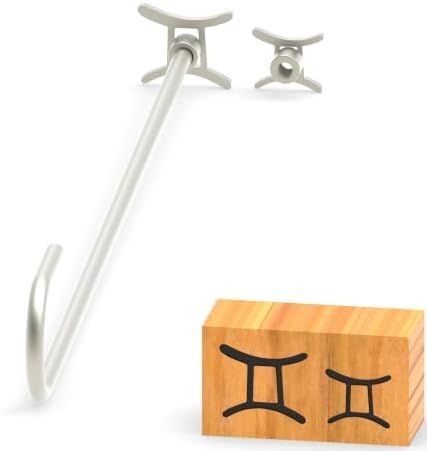 Branding Iron for Wood, Leather Branding Stamp 2Pcs Set (165#) by PKPKAUT