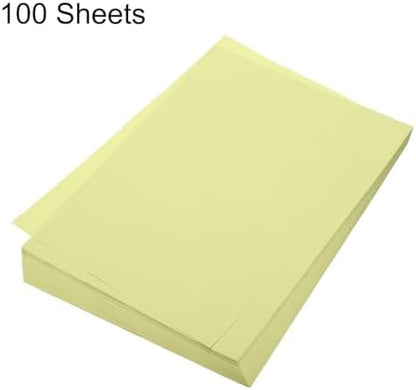 MECCANIXITY 100 Sheet Origami Paper Double Sided Light Gold 11.7 x 8.3 Inch Square Sheet for Art Craft Project, Beginners, Gifts Decor - Image 3