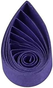 ODETOJOY Pestal Lilac Tone Quilling Paper Strips 3mm Purple Quilling Strips for Crafts Single Color Origami Paper Strips 0.12inch Paper Filigree Strips (Violet No.03) by ODETOJOY