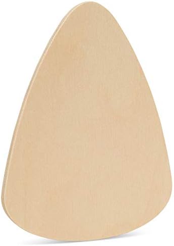 Wood Candy Corn Cutouts 12 x 9-1/2 Inch, Pack of 12 Fall Unfinished Wood Cutouts for Door Hangers, DIY Halloween Décor, by Woodpeckers - Image 2