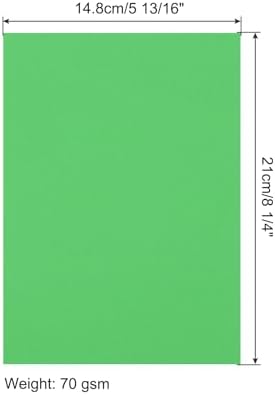 MECCANIXITY 100 Sheet Origami Paper Double Sided Dark Green 8.3 x 5.8 Inch Square Sheet for Art Craft Project, Beginners, Gifts Decor - Image 2