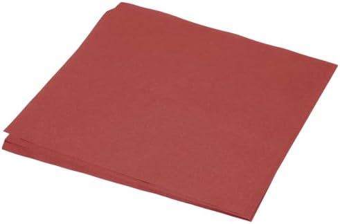 MECCANIXITY 25 Sheet Origami Paper Double Sided Dark Red 10x10 Inch Square Sheet for Art Craft Project, Beginners, Gifts Decor by MECCANIXITY