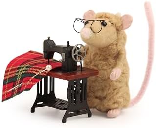 Wizardi Beginner Needle Felting Kit for Adults - Sewing Mouse. Animal Felting Kit 8cm Tall. Felting Tools. Wool Felting Supplies. Felt Crafts. Wool Felt. The Makerss by Wizardi