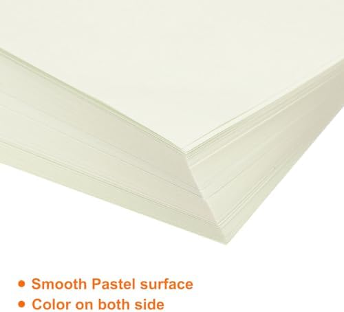 MECCANIXITY 75 Sheet Origami Paper Double Sided 6x6" Cream White - Image 4