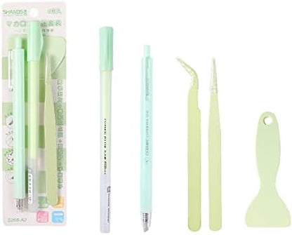 Doraking Scrapbooking Tools with Glue Tweezer Shovel Cutter Pen by wearecuuuuute