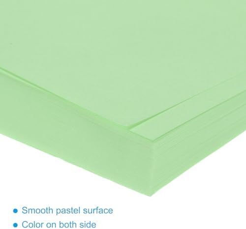 MECCANIXITY 100 Sheet Origami Paper Double Sided Light Green 10x10 Inch Square Sheet for Art Craft Project, Beginners, Gifts Decor - Image 4