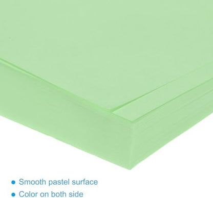 MECCANIXITY 100 Sheet Origami Paper Double Sided Light Green 4x4 Inch Square Sheet for Art Craft Project, Beginners, Gifts Decor - Image 4