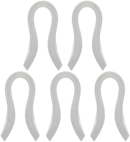 PATIKIL Quilling Strips Paper 600pcs 1.5mm 39cm Origami Paper Quilling Kits for Art DIY Hand Craft Christmas, Light Grey by PATIKIL