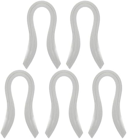 PATIKIL Quilling Strips Paper 600pcs 1.5mm 39cm Origami Paper Quilling Kits for Art DIY Hand Craft Christmas, Light Grey by PATIKIL