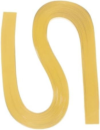 PATIKIL 120pcs Quilling Strips Paper 3/8"(10mm) 21"(54cm) Origami Paper Quilling Strip for Art DIY Hand Craft Christmas, Light Khaki by PATIKIL
