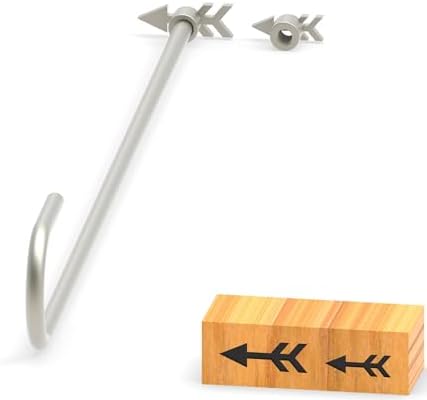 Branding Iron for Wood, Leather Branding Stamp 2Pcs Set (128#) by PKPKAUT