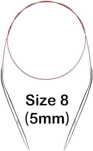 40 inch Circular Knitting Needles Size 8 5 mm Round Magic Loop - Image 2