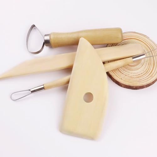 Clay Carving, Clay Sculpture Set, 8-Piece Set of Clay Tools - Image 4
