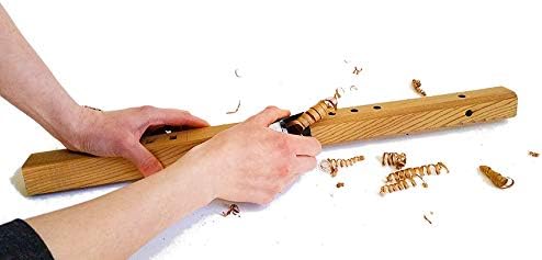 Stellar Pre-Tuned Flute Making Kit Key of G- DIY Cedar Wood Carving Kit - Image 4