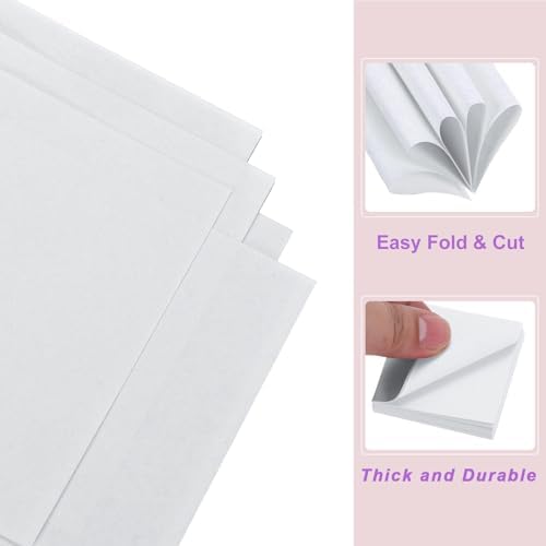 DMiotech 500 Sheets 2x2 Inch Origami Paper, White Square Origami Paper Easy Fold Double Sided Paper for DIY Arts and Crafts - Image 5