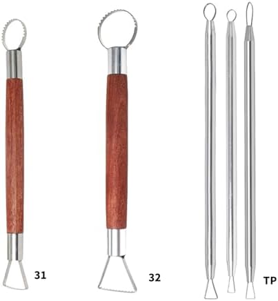 Complete Pottery Making Set Including Aluminum Clay Shaping and Trimming Instrument Pottery Making Supplies - Image 6