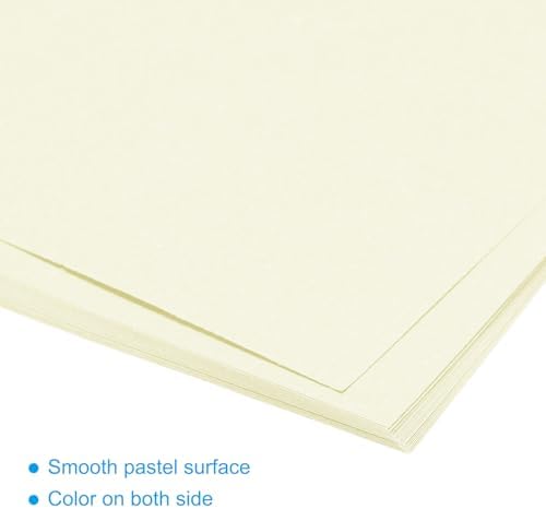 MECCANIXITY 50 Sheet Origami Paper Double Sided Cream White 5.5 x 5.5 Inch Square Sheet for Art Craft Project, Beginners, Gifts Decor - Image 4