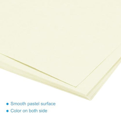 MECCANIXITY 50 Sheet Origami Paper Double Sided Cream White 5.5 x 5.5 Inch Square Sheet for Art Craft Project, Beginners, Gifts Decor - Image 4