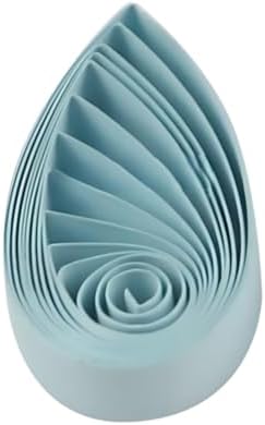 ODETOJOY Lightblue Quilling Paper Strips - 3mm (1/8inch), 120pcs Single - Color Set for Star Origami DIY Crafts by ODETOJOY