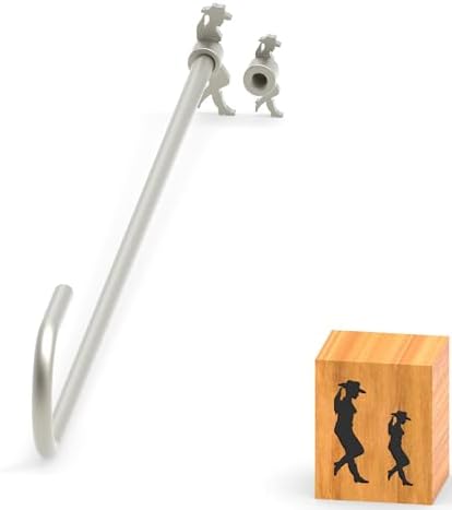 Branding Iron for Wood, Leather Branding Stamp 2Pcs Set (064#) by PKPKAUT