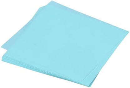 MECCANIXITY 25 Sheet Origami Paper Double Sided Light Blue 5x5 Inch Square Sheet for Art Craft Project, Beginners, Gifts Decor by MECCANIXITY