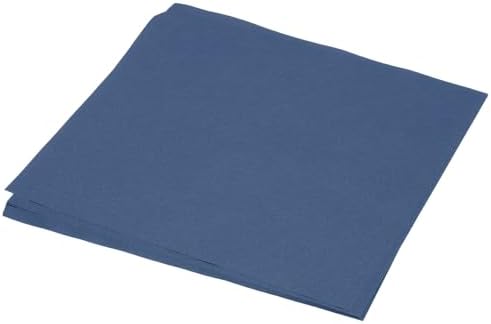 MECCANIXITY 50 Sheet Origami Paper Double Sided Navy Blue 10x10 Inch Square Sheet for Art Craft Project, Beginners, Gifts Decor by MECCANIXITY