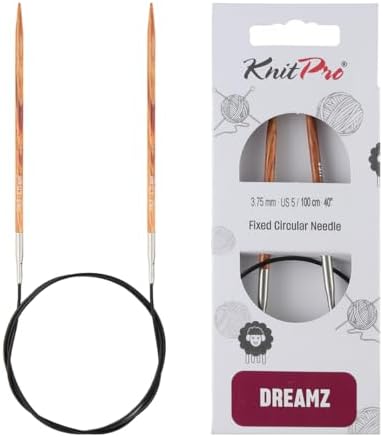 KnitPro Dreamz Fixed Circular Needles 40" (100cm) | US Size 5 (3.75mm) by KnitPro