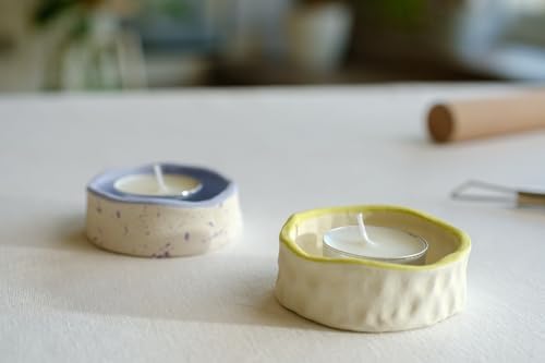 Jovi - DIY Air Dry Kit - Candles Gift Pottery Kit for Adults - Image 4