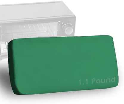 ReArt Polymer Oven-Bake Clay Green, Non Toxic 1.1Lbs Great for Modeling, Sculpting, Holiday, DIY Jewelry Making Projects by ReArt