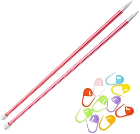 KnitPro Zing 14in US 10.5 (6.5mm) Straight Single Point Knitting Needles by KnitPro